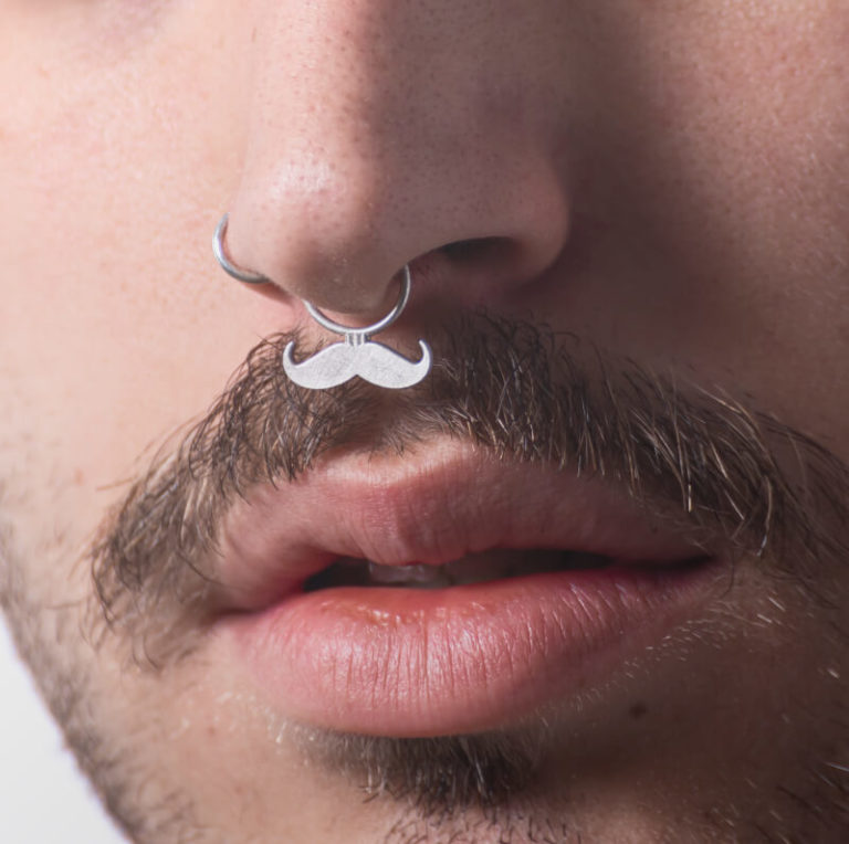 Mustache Septum Piercing Teegono The Best 2021 Septum Collection