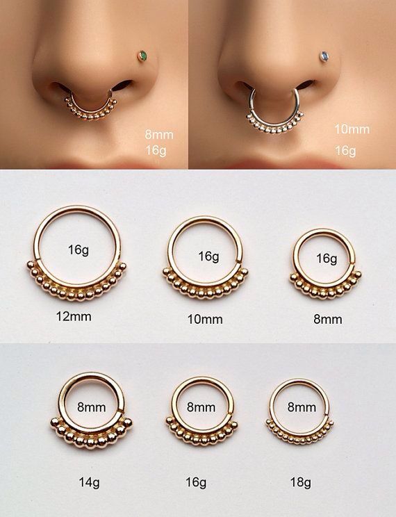 Smallest nose stud on sale to pierce with