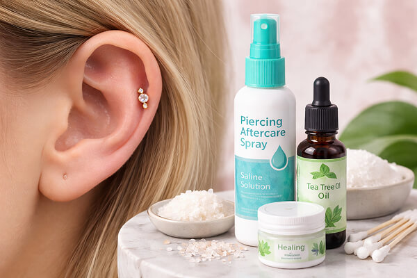 conch piercing healing timeline
