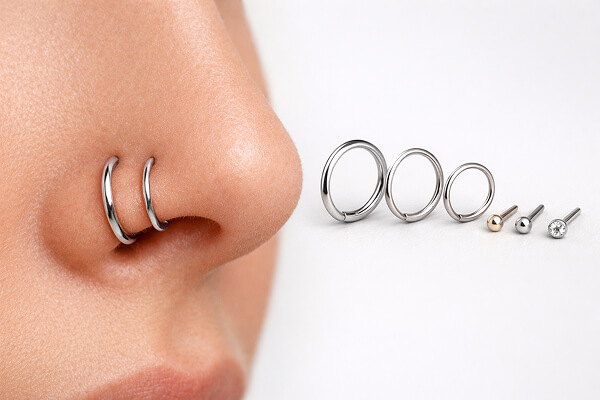 nose ring sizes gauges explained