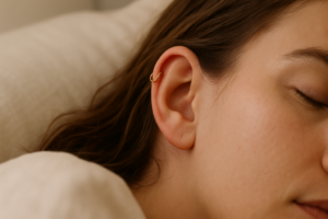 sleep on new piercing