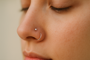 stud vs hoop nose piercing
